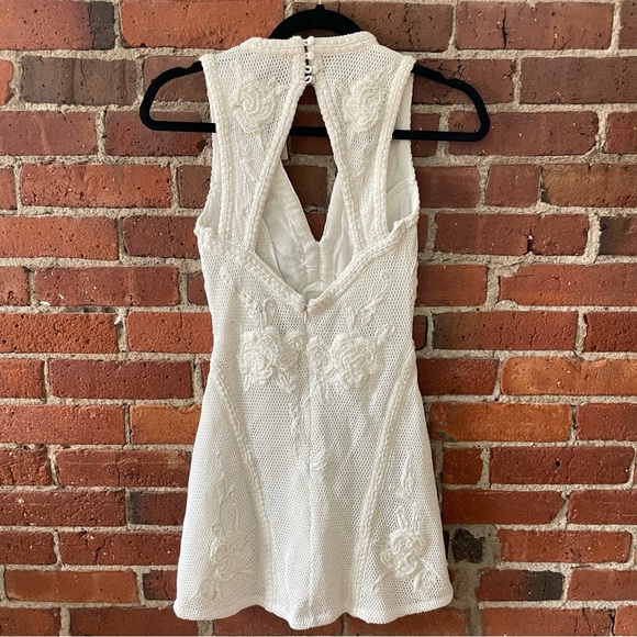 NWT Anthropologie “Not so Serious” by Pallavi Mohammed Deep V mini dress, XXS - Picture 8 of 13